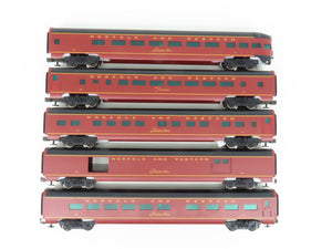 O Gauge 3-Rail Weaver N&W Powhattan Arrow / Pocahontas Passenger 5-Car Set