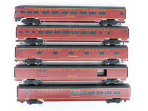 O Gauge 3-Rail Weaver N&W Powhattan Arrow / Pocahontas Passenger 5-Car Set