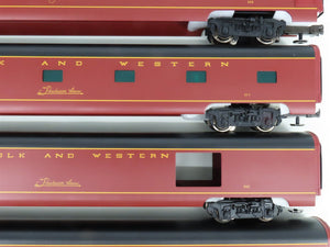O Gauge 3-Rail Weaver N&W Powhattan Arrow / Pocahontas Passenger 5-Car Set