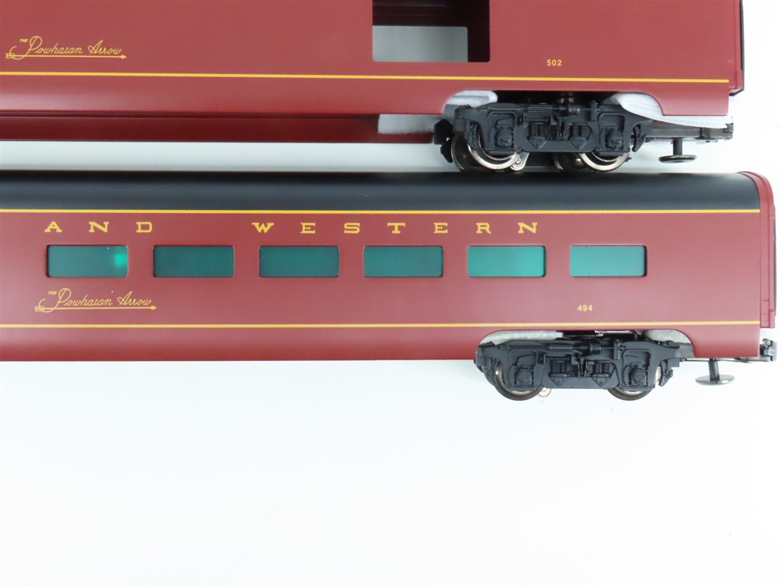 O Gauge 3-Rail Weaver N&W Powhattan Arrow / Pocahontas Passenger 5-Car Set