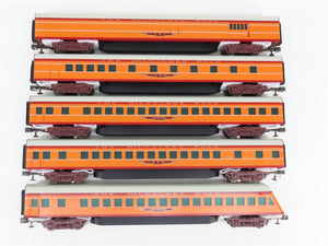 O Gauge 3-Rail Weaver G1231-L MILW Hiawatha Smooth-Side Passenger 5-Car Set