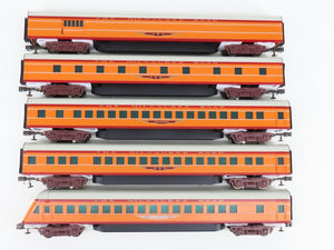 O Gauge 3-Rail Weaver G1231-L MILW Hiawatha Smooth-Side Passenger 5-Car Set