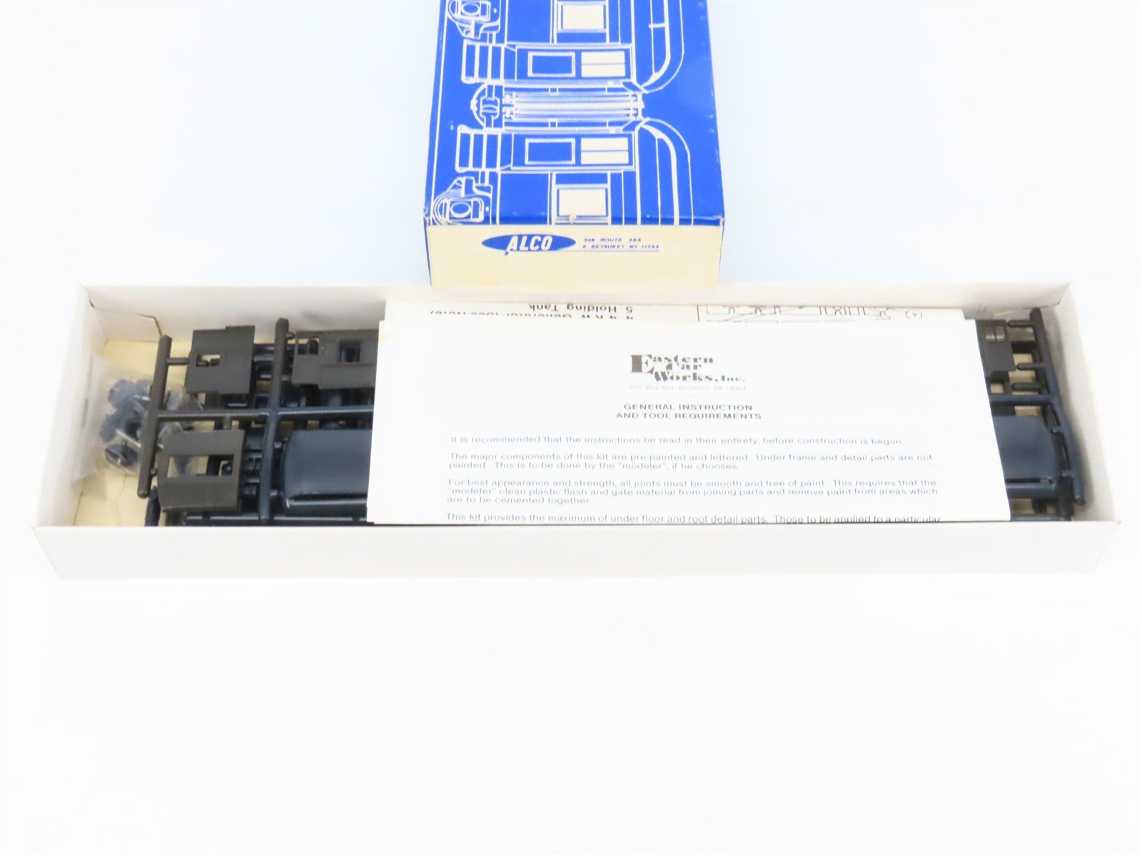 HO Scale ALCO/Eastern Car Works Kit CNJ Jersey Central P-70 Coach Passenger No#