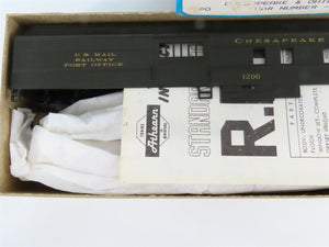HO Scale Athearn Bev-Bel Kit 5331 C&O Chesapeake & Ohio RPO Passenger Car #1200
