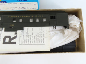 HO Scale Athearn Bev-Bel Kit 5331 C&O Chesapeake & Ohio RPO Passenger Car #1200