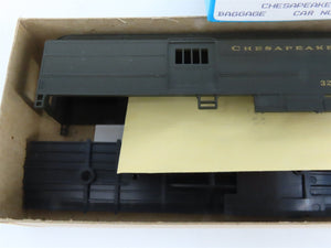 HO Scale Athearn Bev-Bel Kit 5330 C&O Chesapeake & Ohio Baggage Passenger #322