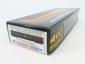 HO Branchline Blueprint Kit 5352 C&O George Washington 12-1 Sleeper Passenger
