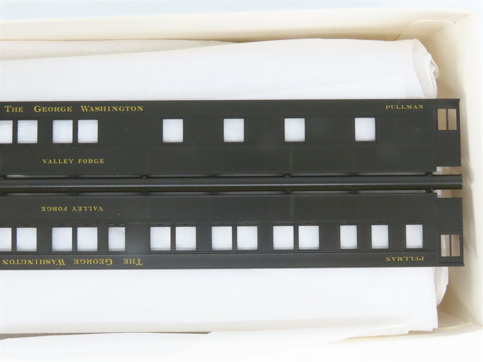 HO Branchline Blueprint Kit C&O George Washington Sleeper Passenger Valley Forge