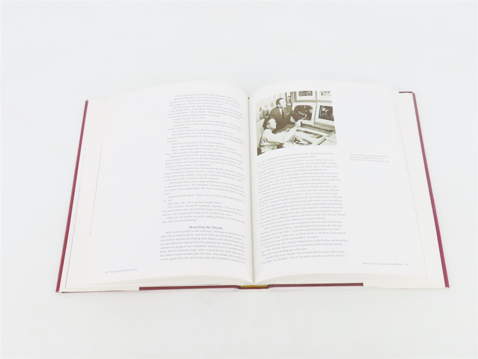 Walt Disney's Railroad Story by Michael Broggie Â©1997 Hardcover Book