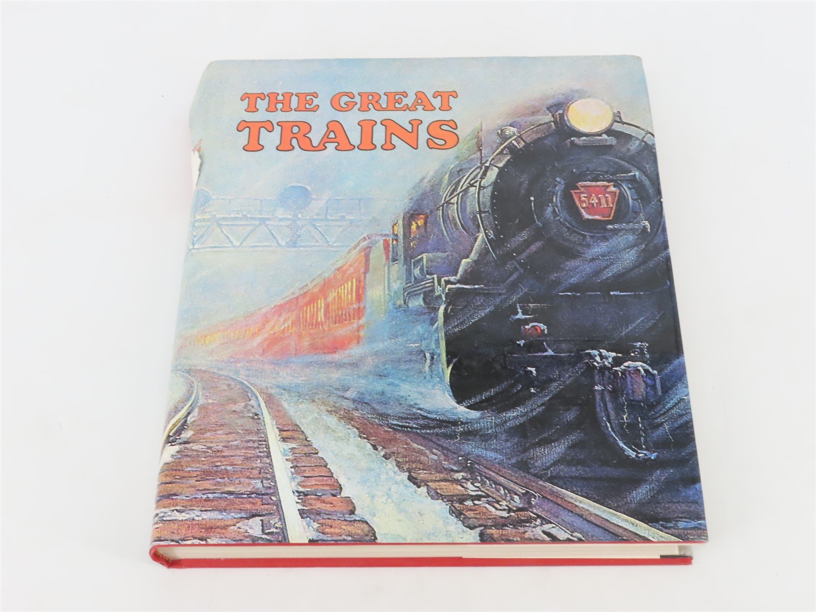 The Great Trains by Edita Lausanne Â©1973 Hardcover Book