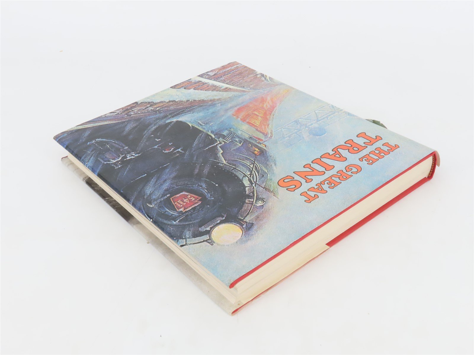 The Great Trains by Edita Lausanne Â©1973 Hardcover Book