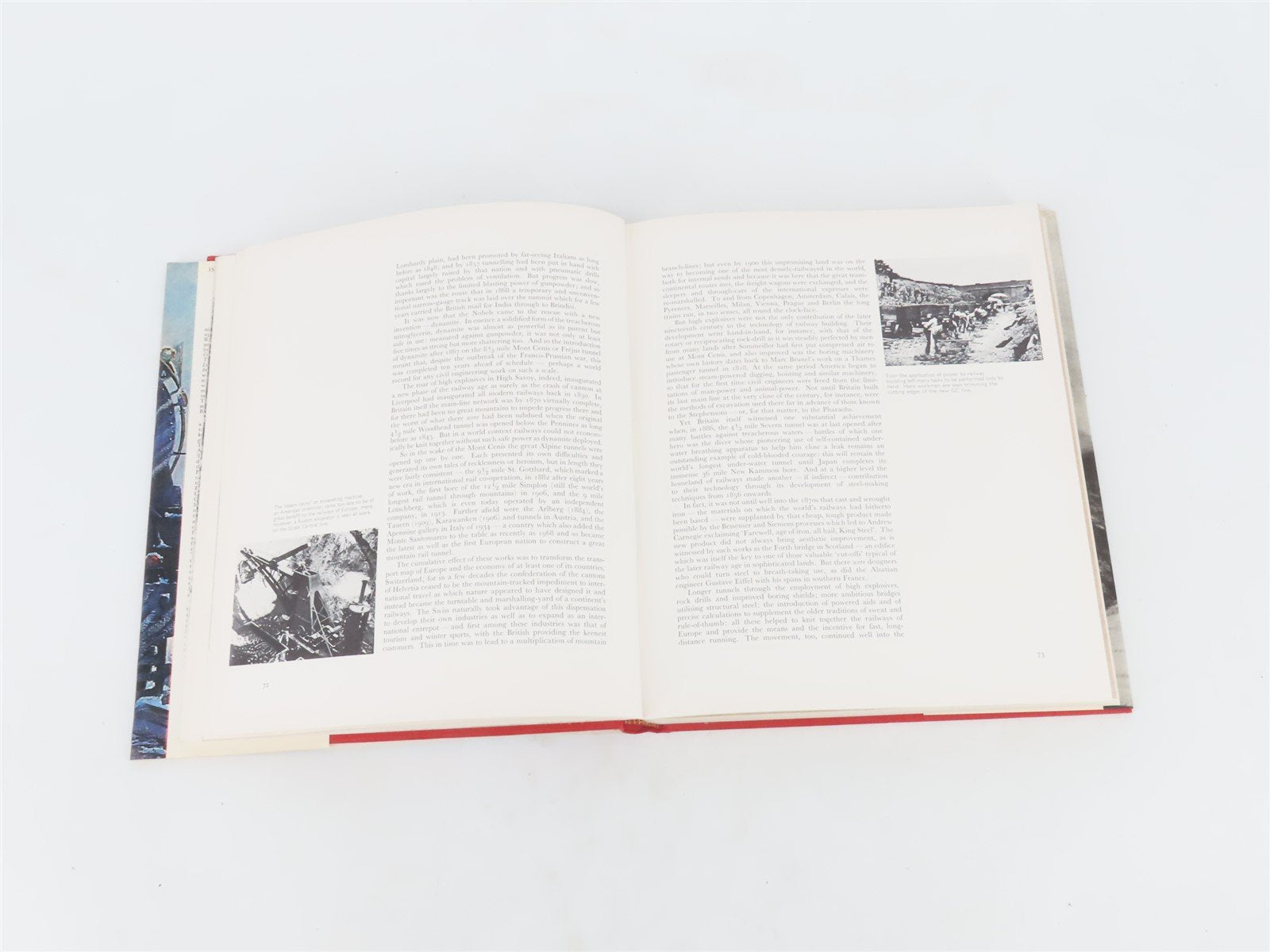 The Great Trains by Edita Lausanne Â©1973 Hardcover Book