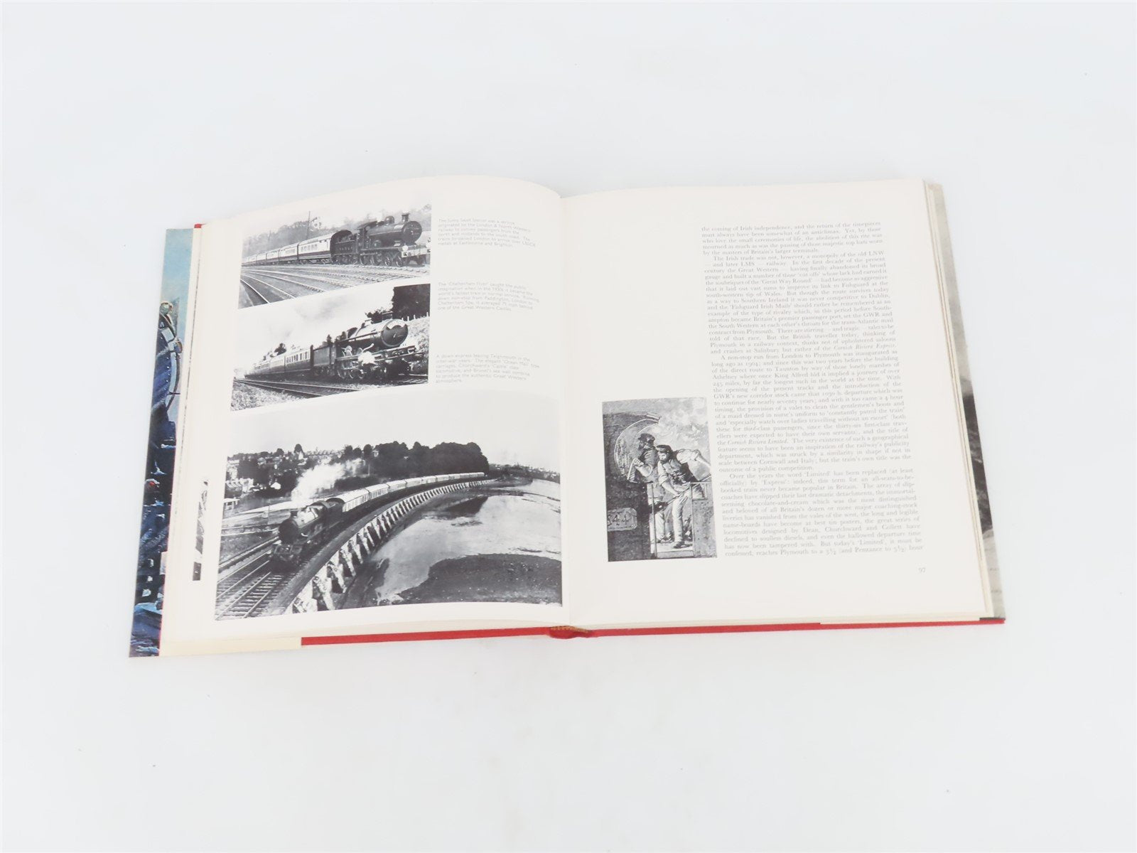 The Great Trains by Edita Lausanne Â©1973 Hardcover Book