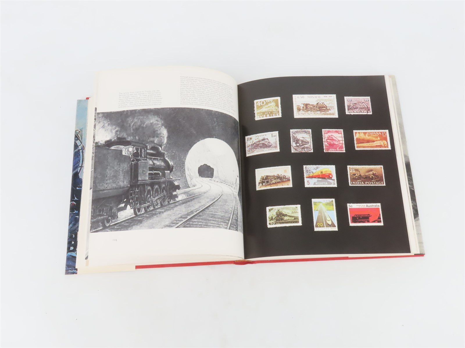 The Great Trains by Edita Lausanne Â©1973 Hardcover Book