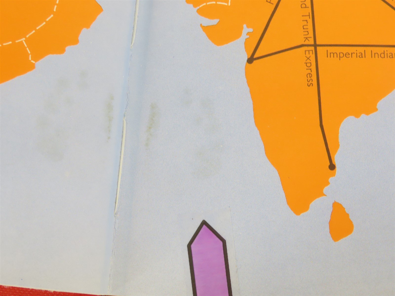 The Great Trains by Edita Lausanne Â©1973 Hardcover Book