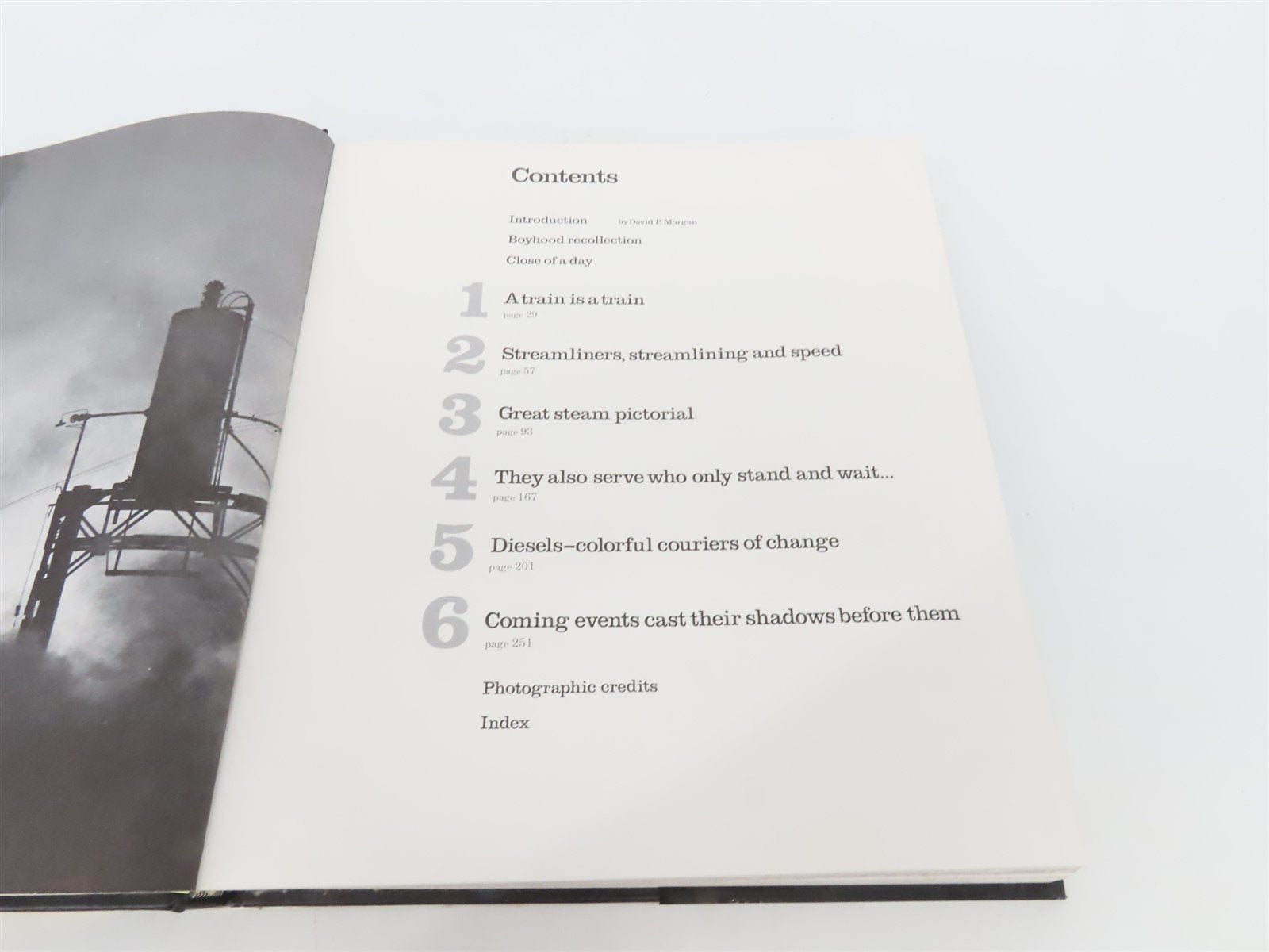 Portrait of the Rails: From Steam to Diesel by Don Ball, Jr Â©1972 Hardcover Book