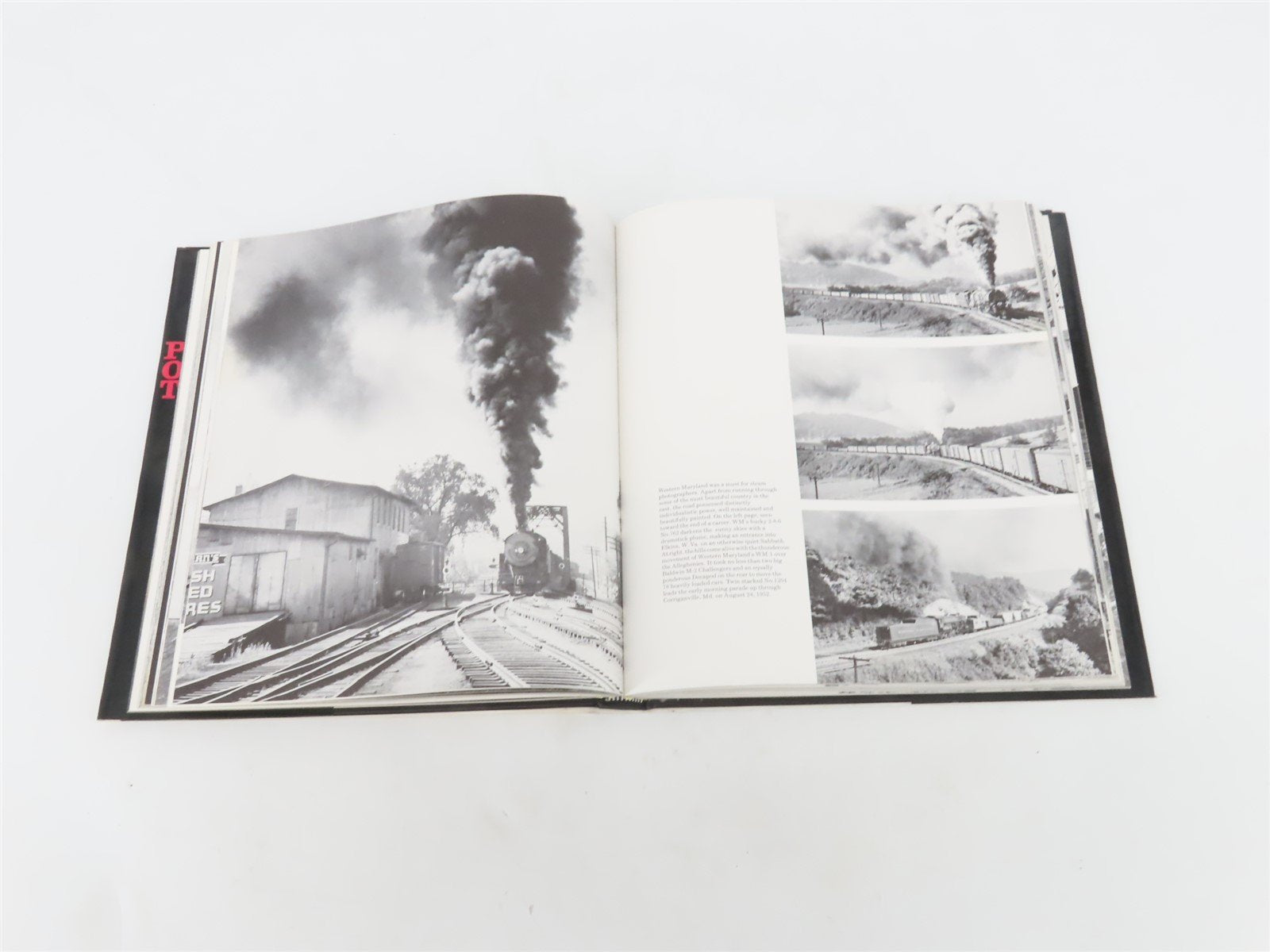 Portrait of the Rails: From Steam to Diesel by Don Ball, Jr Â©1972 Hardcover Book