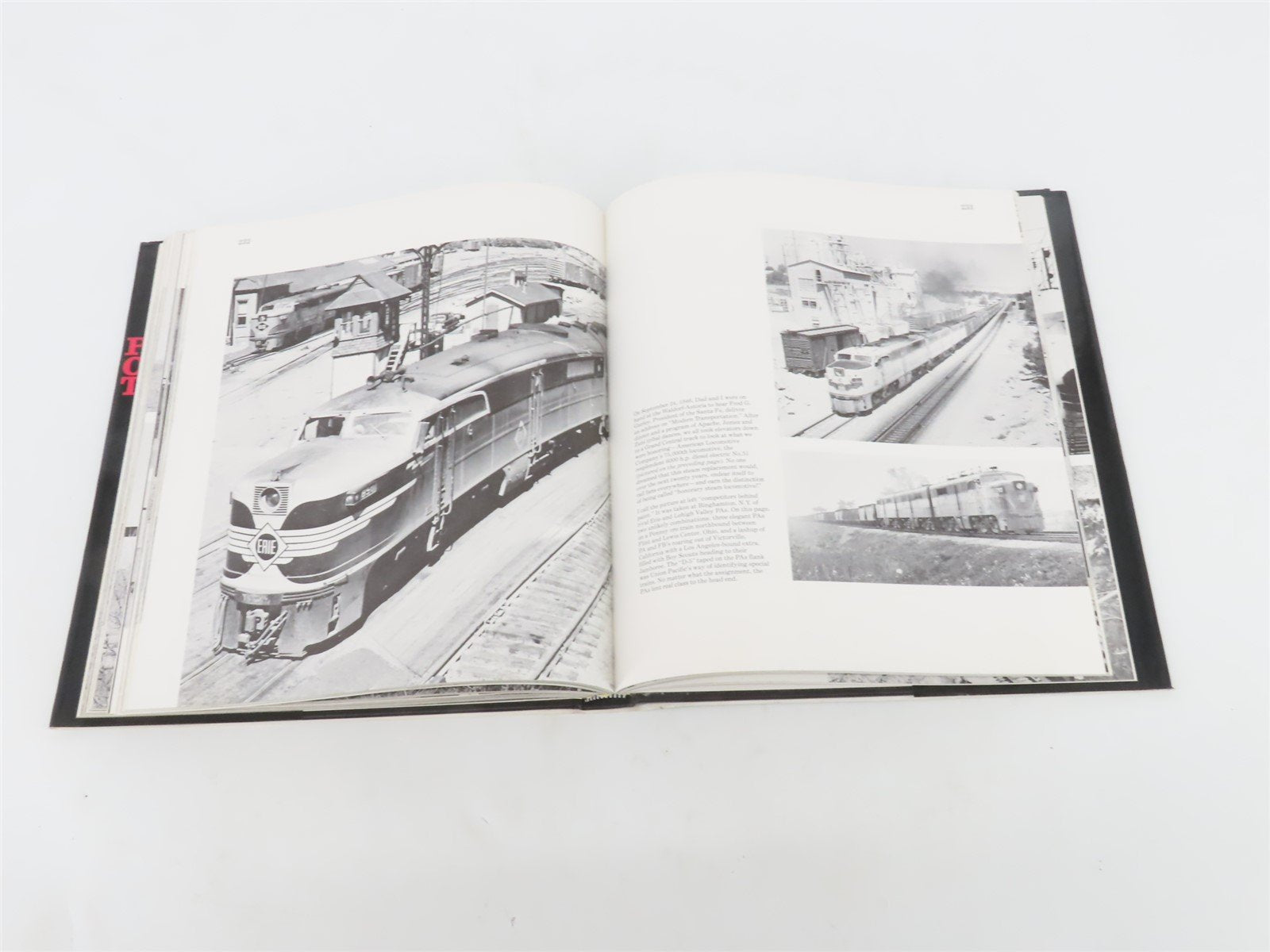 Portrait of the Rails: From Steam to Diesel by Don Ball, Jr Â©1972 Hardcover Book