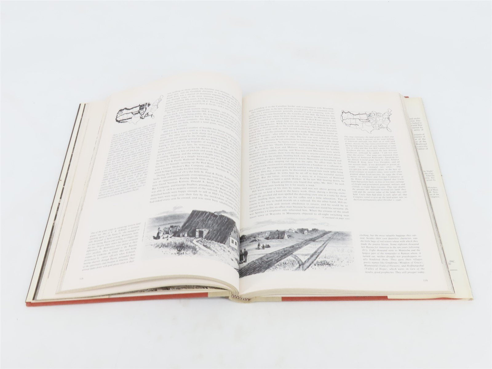 The American Heritage History of Railroads in America by Oliver Jensen Â©1975 HC