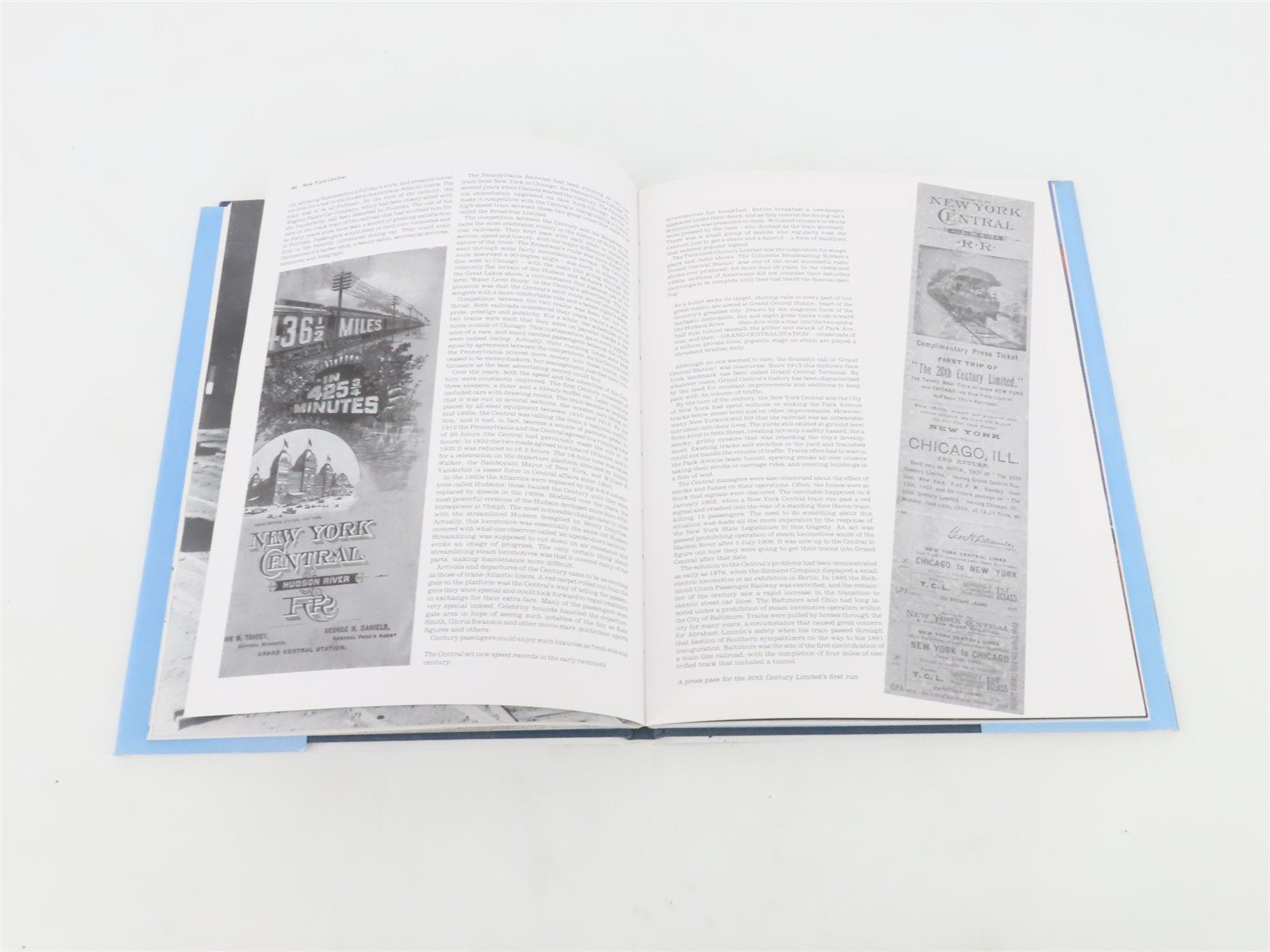 History Of The New York Central System by Aaron E. Klein Â©1985 Hardcover Book