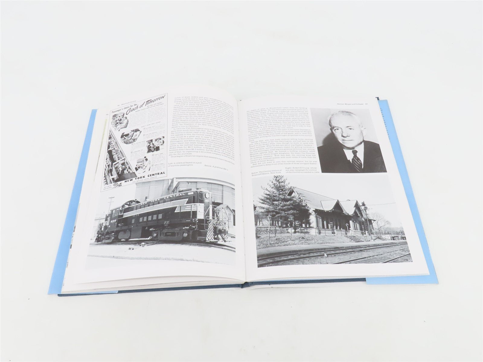 History Of The New York Central System by Aaron E. Klein Â©1985 Hardcover Book