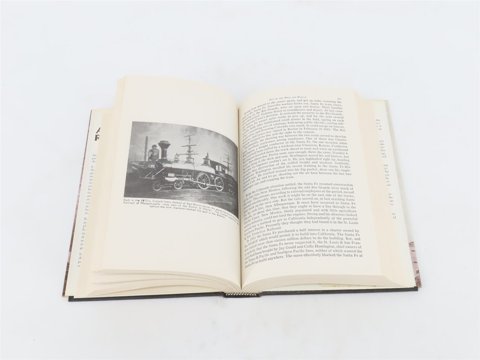 The Story of American Railroads by Stewart H. Holbrook Â©1947 Hardcover Book