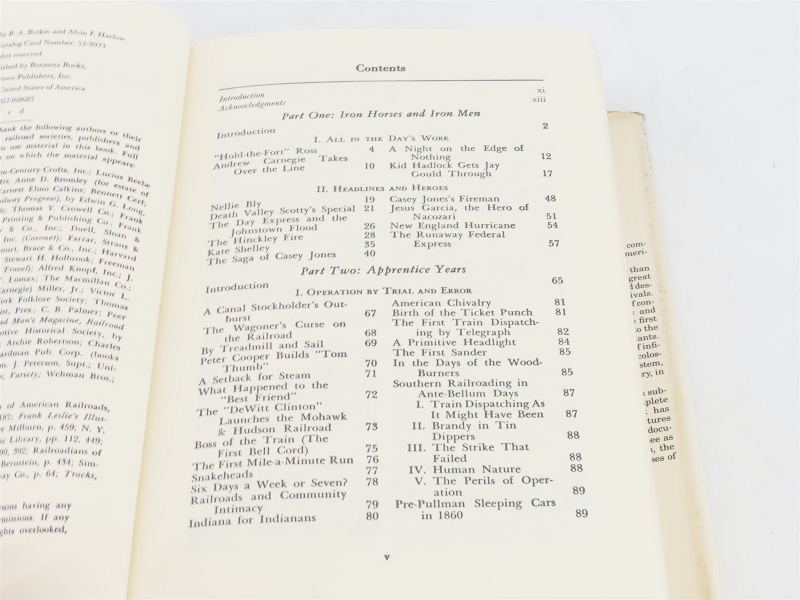A Treasury of Railroad Folklore by B. A. Botkin & Alvin F. Harlow Â©1952