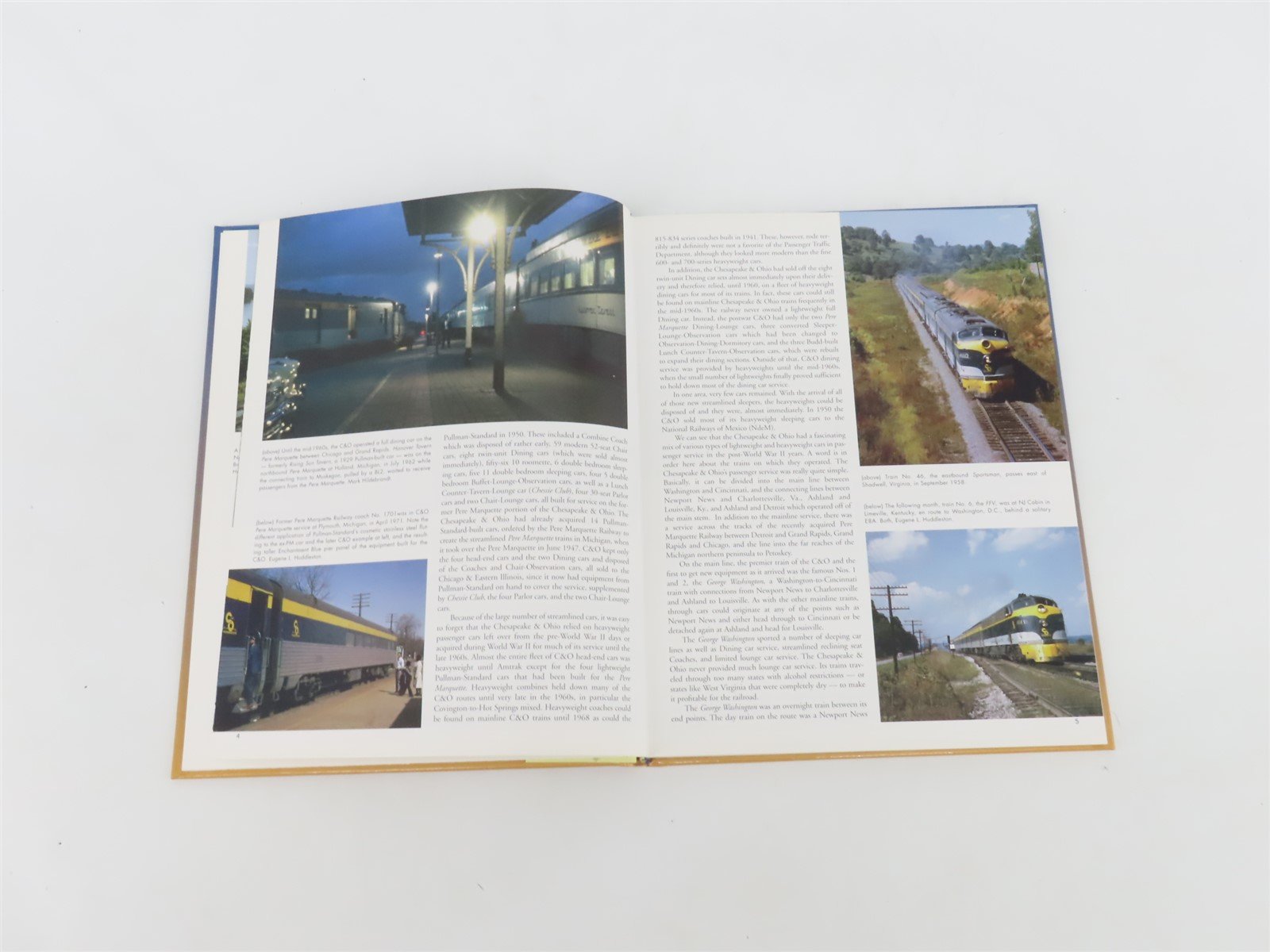 Chesapeake & Ohio Passenger Cars in Color by Harry Stegmaier Â©2001 HC Book