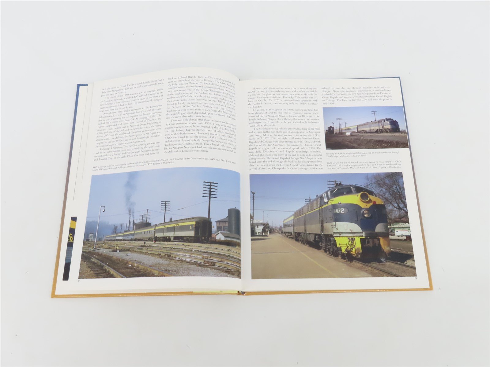 Chesapeake & Ohio Passenger Cars in Color by Harry Stegmaier Â©2001 HC Book