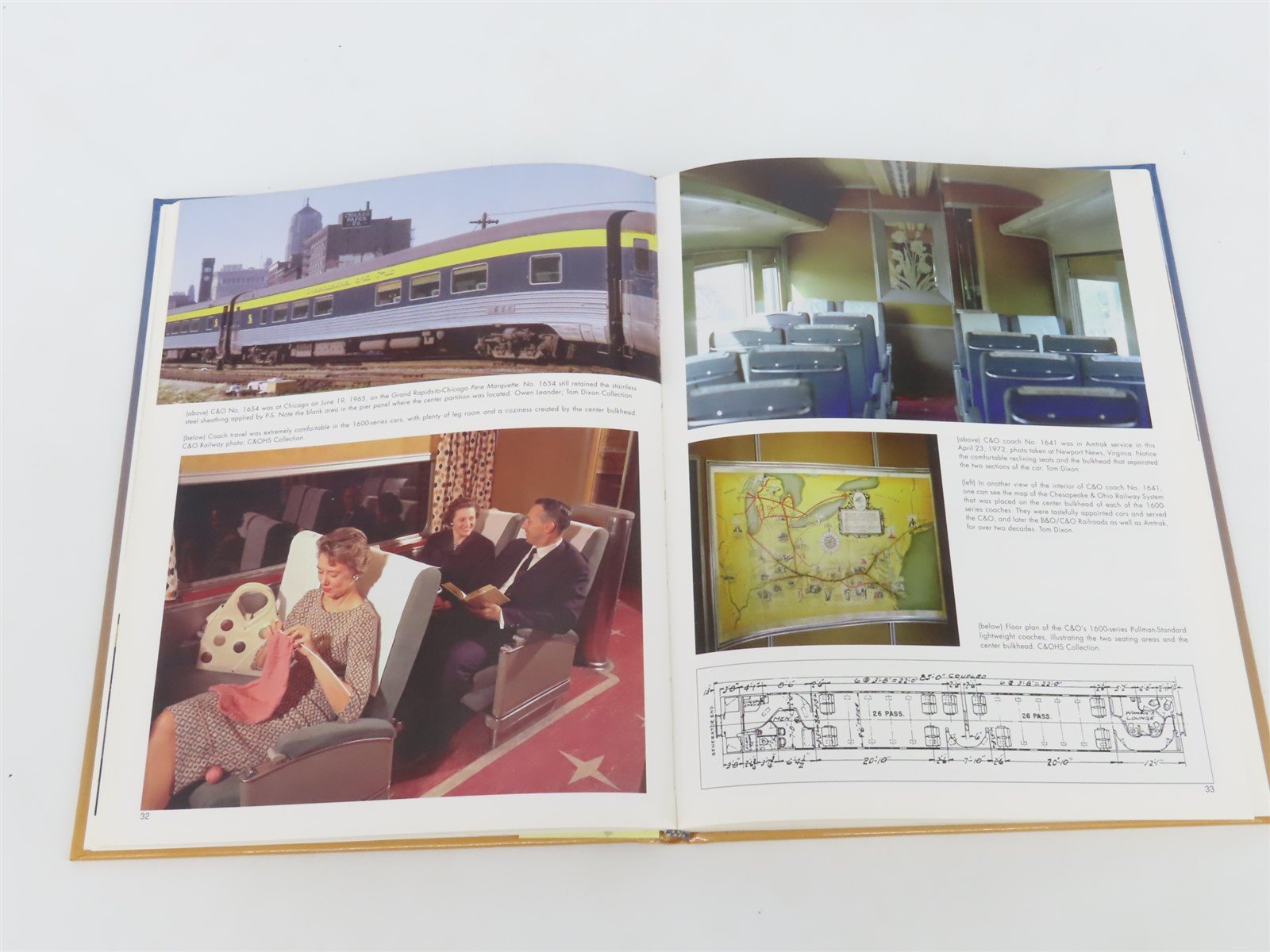 Chesapeake & Ohio Passenger Cars in Color by Harry Stegmaier Â©2001 HC Book