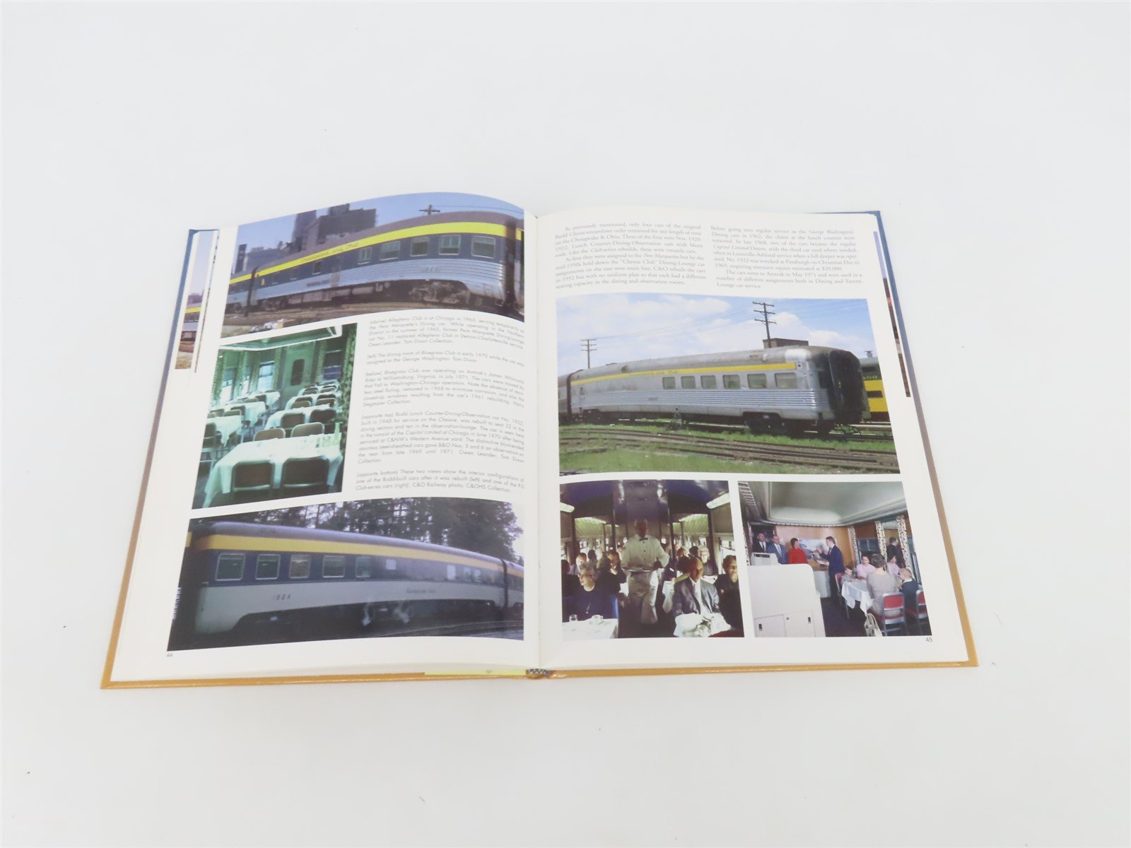 Chesapeake & Ohio Passenger Cars in Color by Harry Stegmaier Â©2001 HC Book