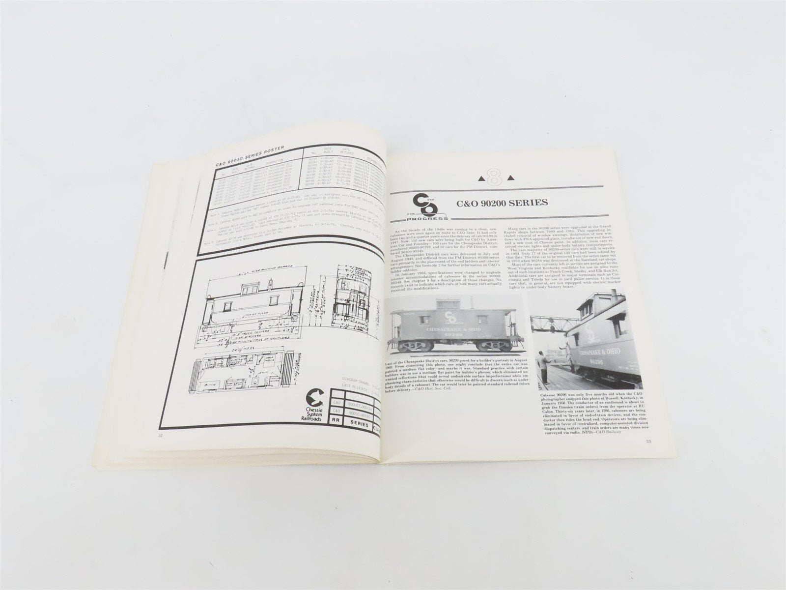 Steel Cabooses of the Chesapeake & Ohio 1937-1987 by Dwight Jones Â©1987 SC Book