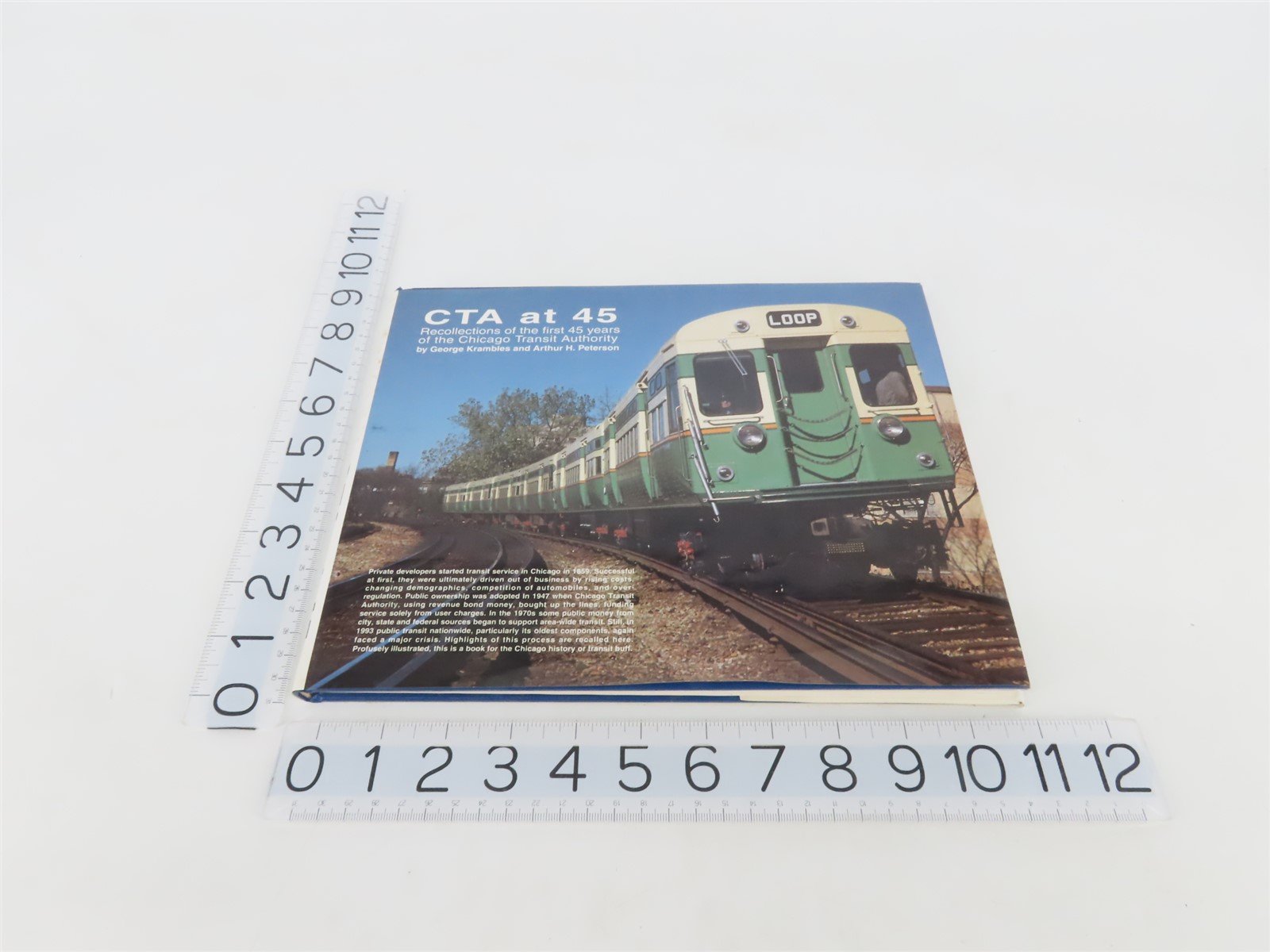 CTA at 45 by George Krambles & Arthur H. Peterson Â©1993 Hardcover Book