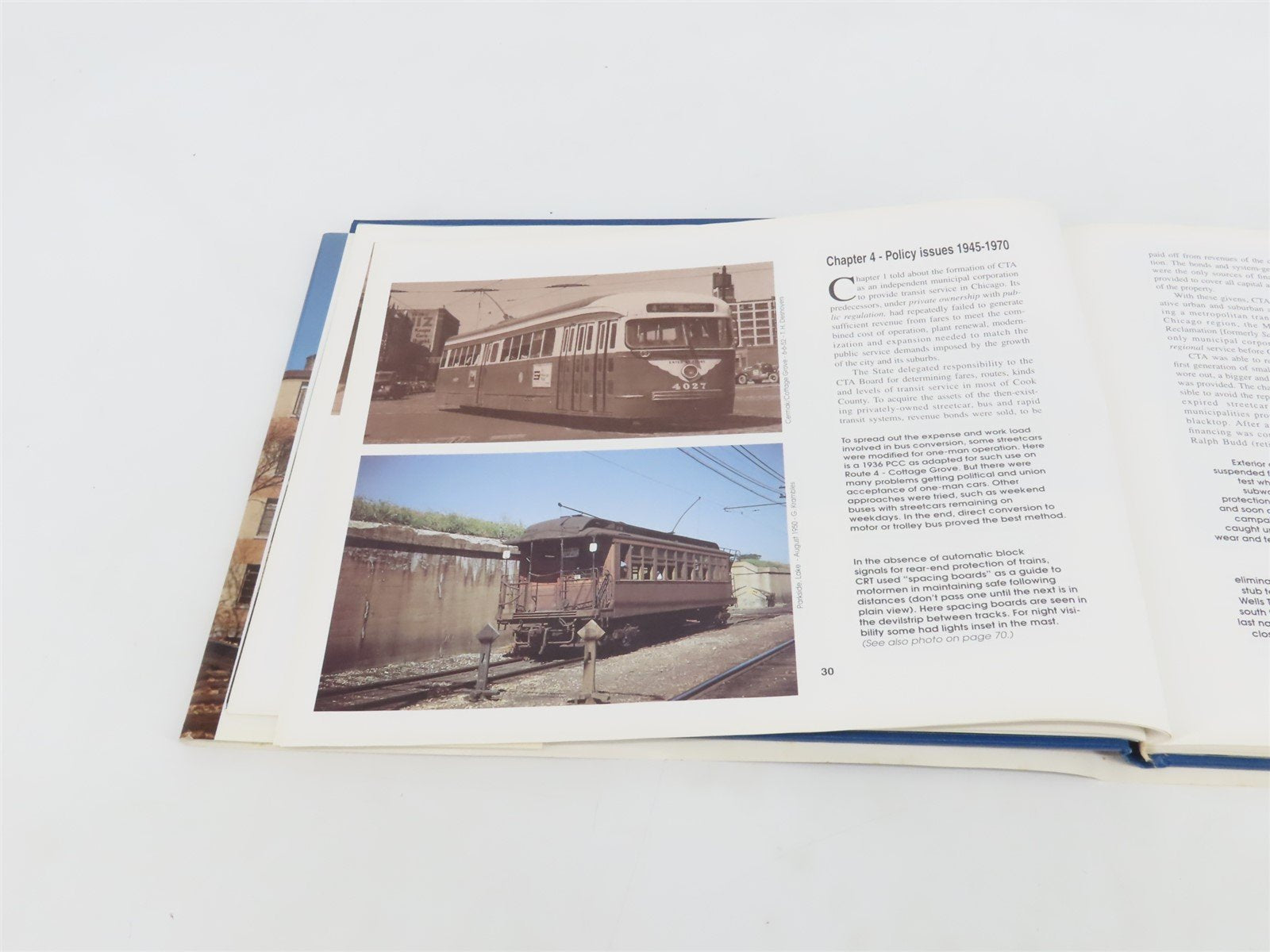 CTA at 45 by George Krambles & Arthur H. Peterson Â©1993 Hardcover Book