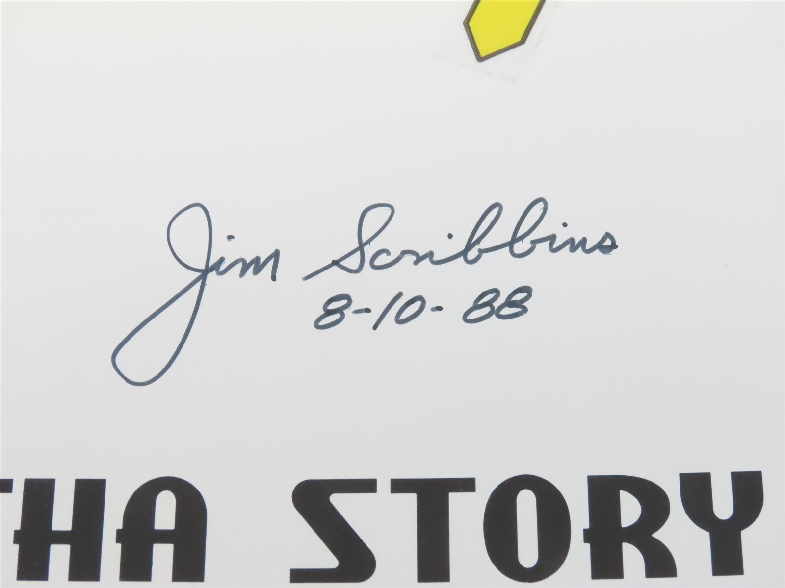 The Hiawatha Story by Jim Scribbins Â©1970 Signed Hardcover Book