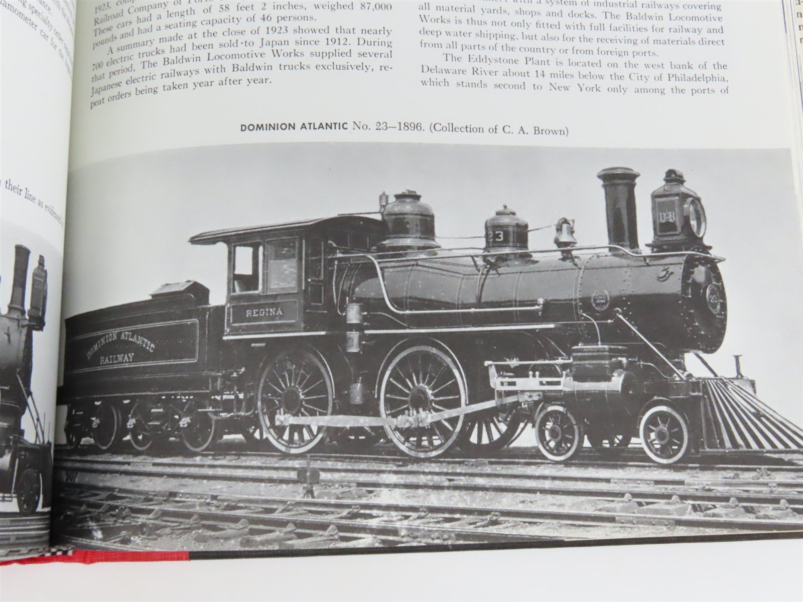 The Locomotives That Baldwin Built by Fred Westing Â©1966 HC Book