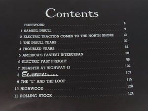 North Shore: America's Fastest Interurban by Middleton Â©1973 Reprint HC Book