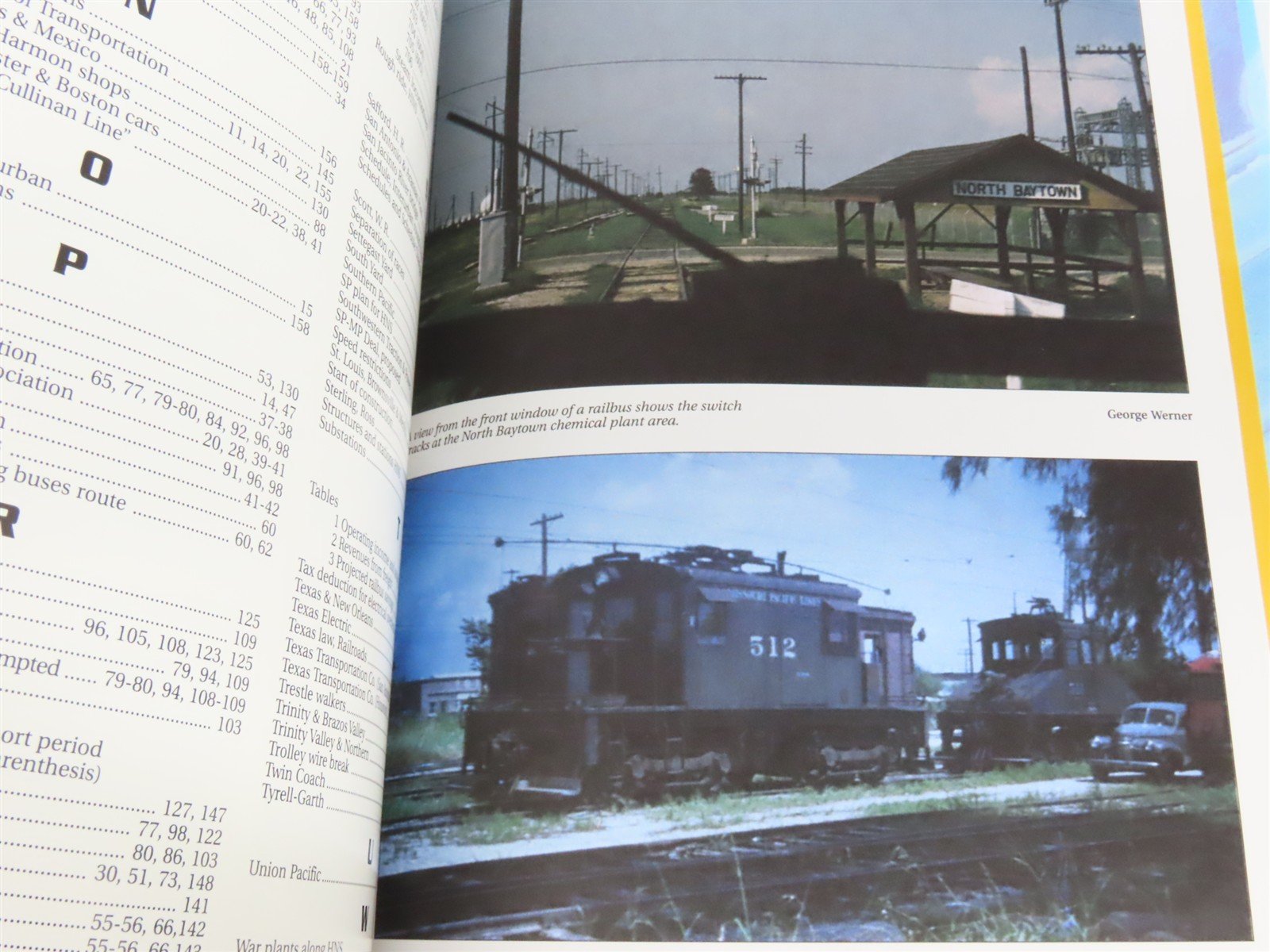 Houston North Shore Railway by Robinson & DeVerter Â©2000 HC Book
