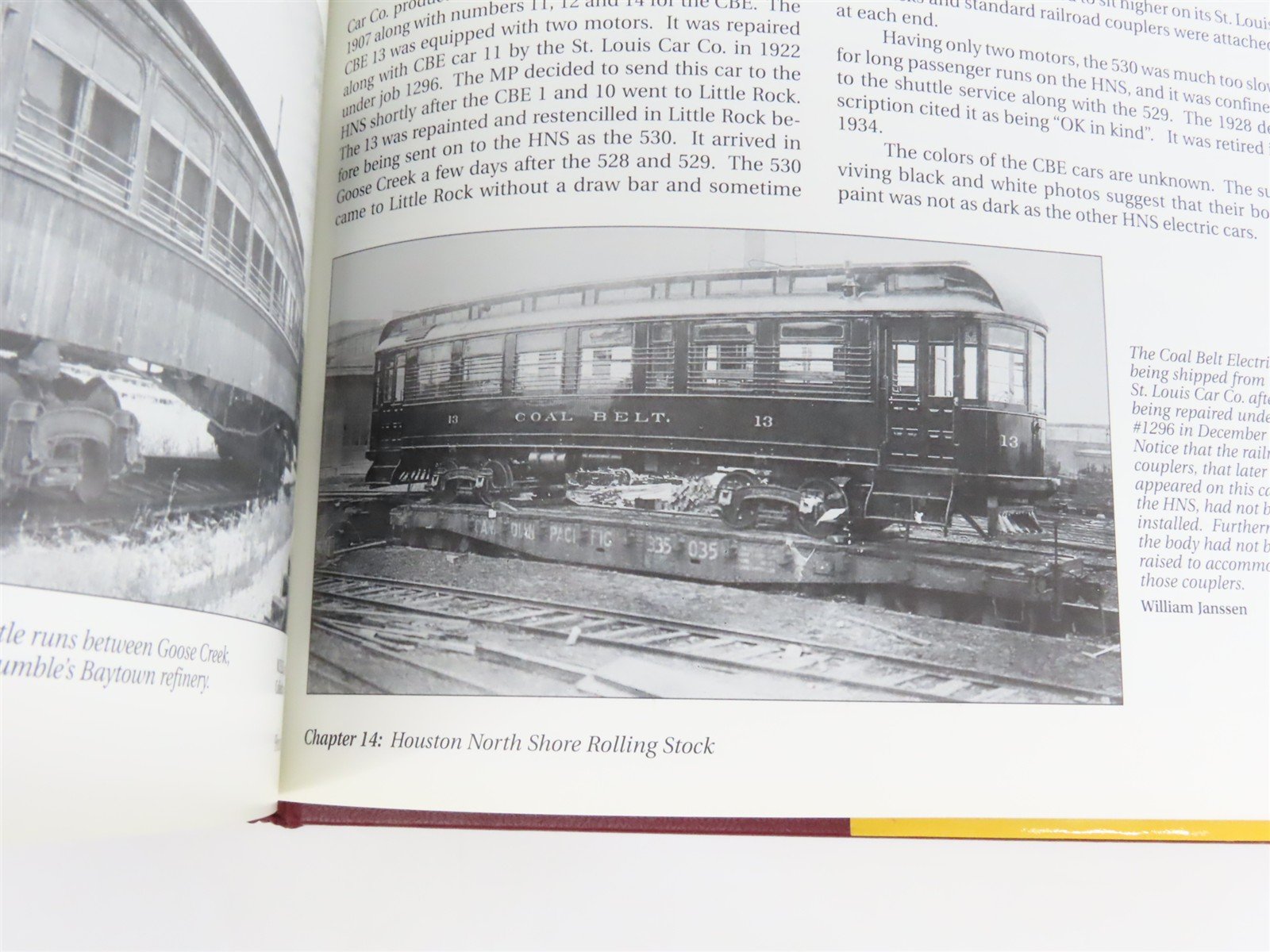 Houston North Shore Railway by Robinson & DeVerter Â©2000 HC Book