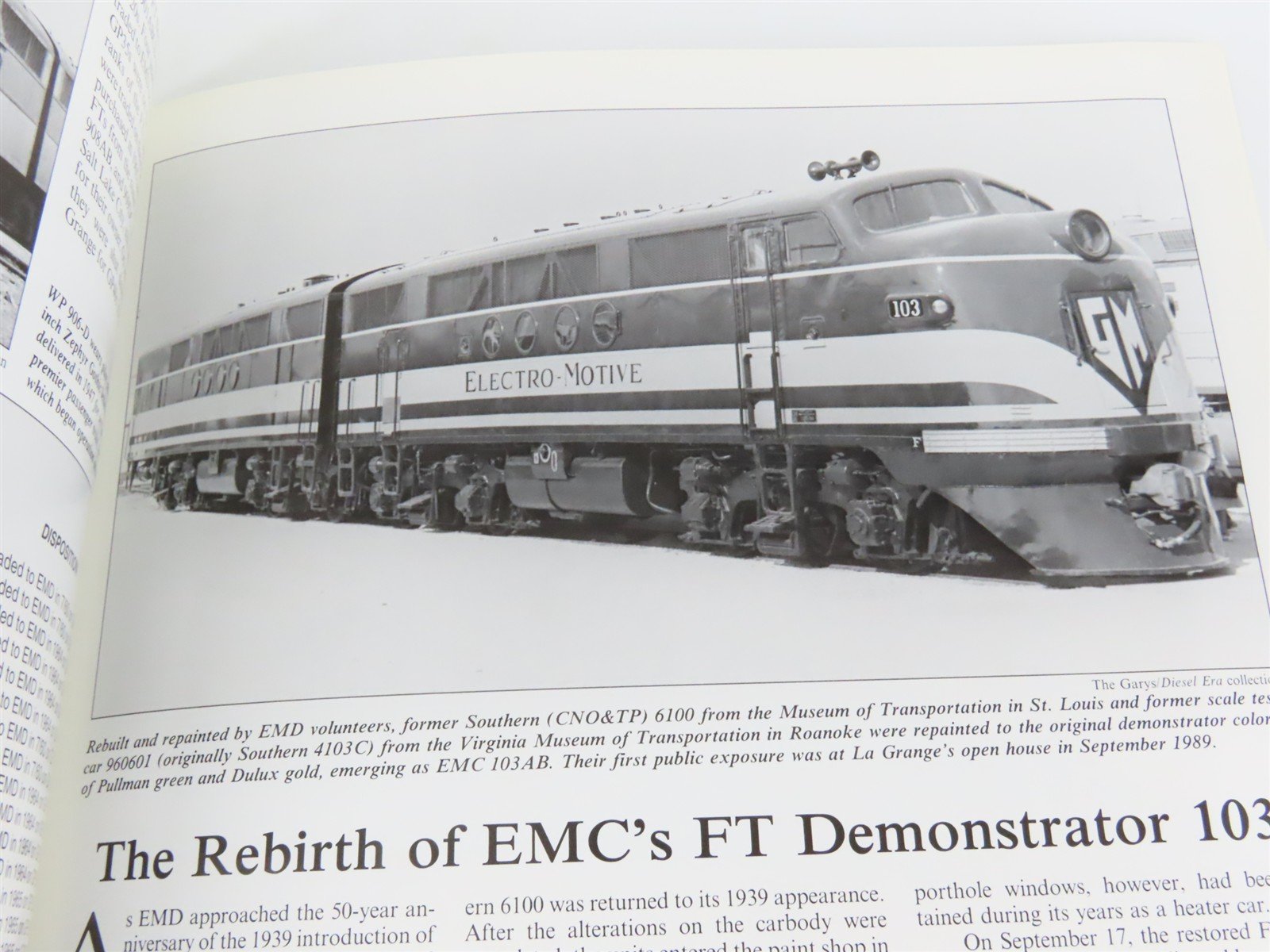 The Revolutionary Diesel: EMC's FT by Diesel Era Â©1994 SC Book