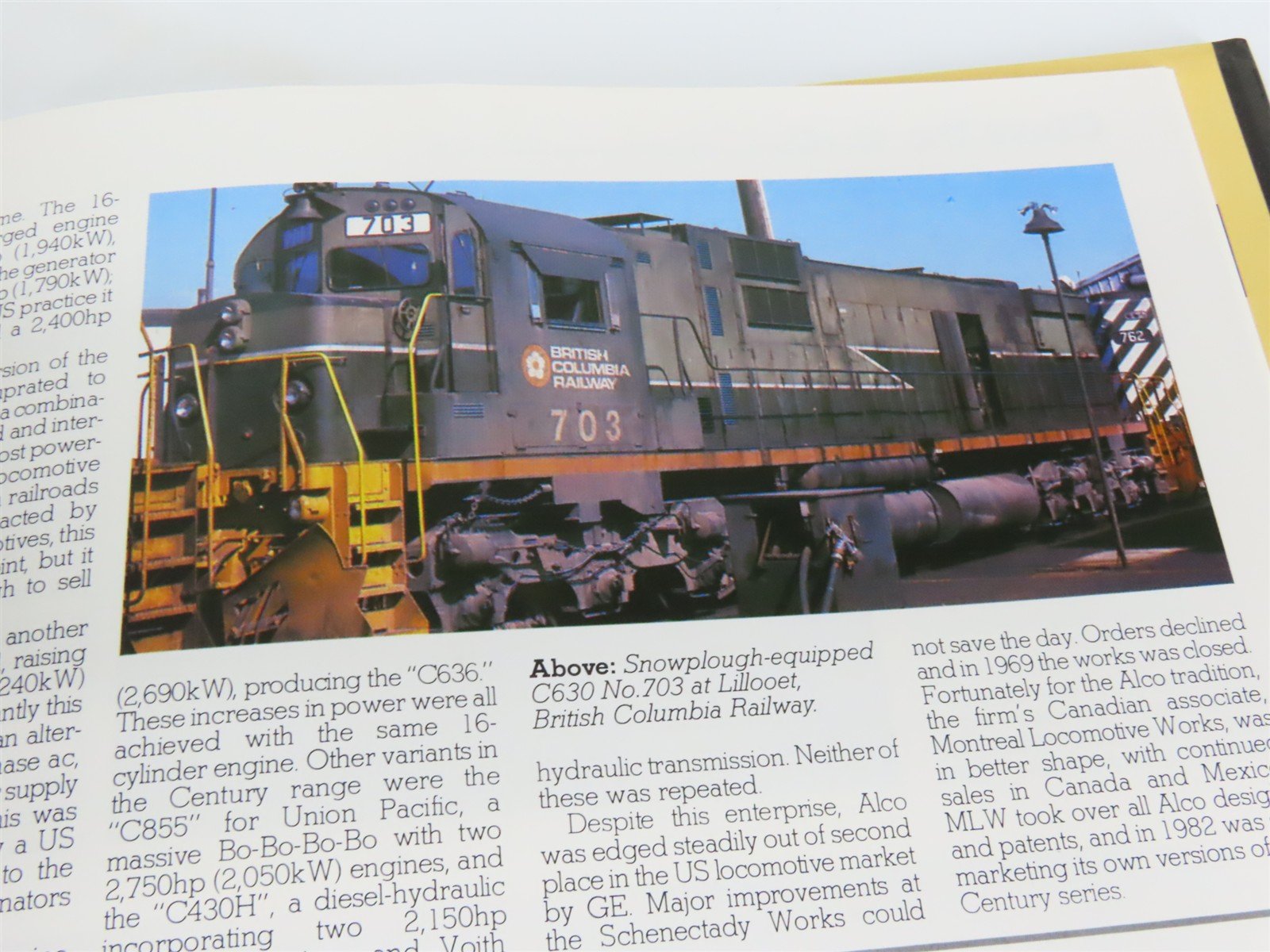 Illustrated Encyclopedia of North American Locomotives by Hollingsworth Â©1984