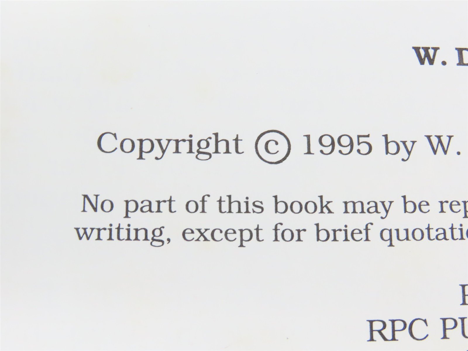The Official Pullman Standard Library by W. David Randall Â©1995 HC Book