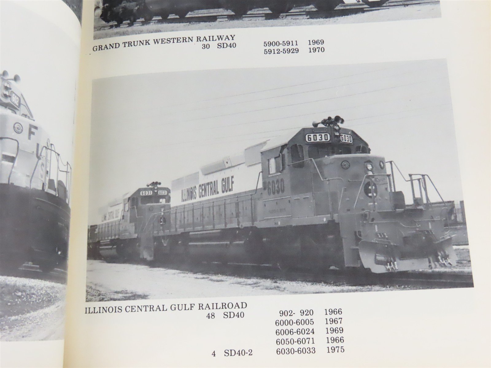 General Motors Phenomenal SD40 Series Diesel-Electric Locomotives Â©1980 SC Book