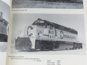 General Motors Phenomenal SD40 Series Diesel-Electric Locomotives Â©1980 SC Book