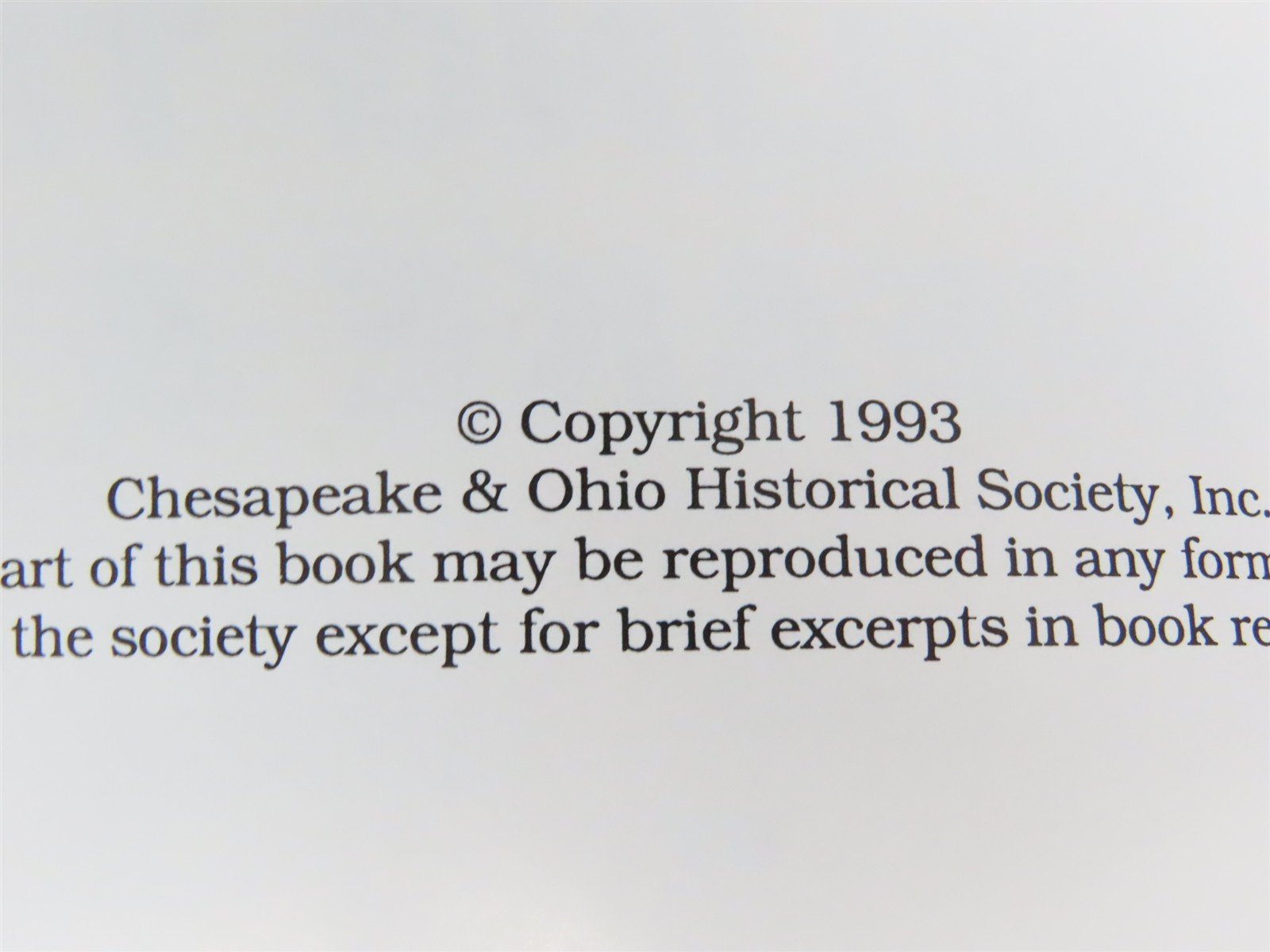 Modeling the Chesapeake & Ohio by Gary J. Burdette Â©1993 SC Book