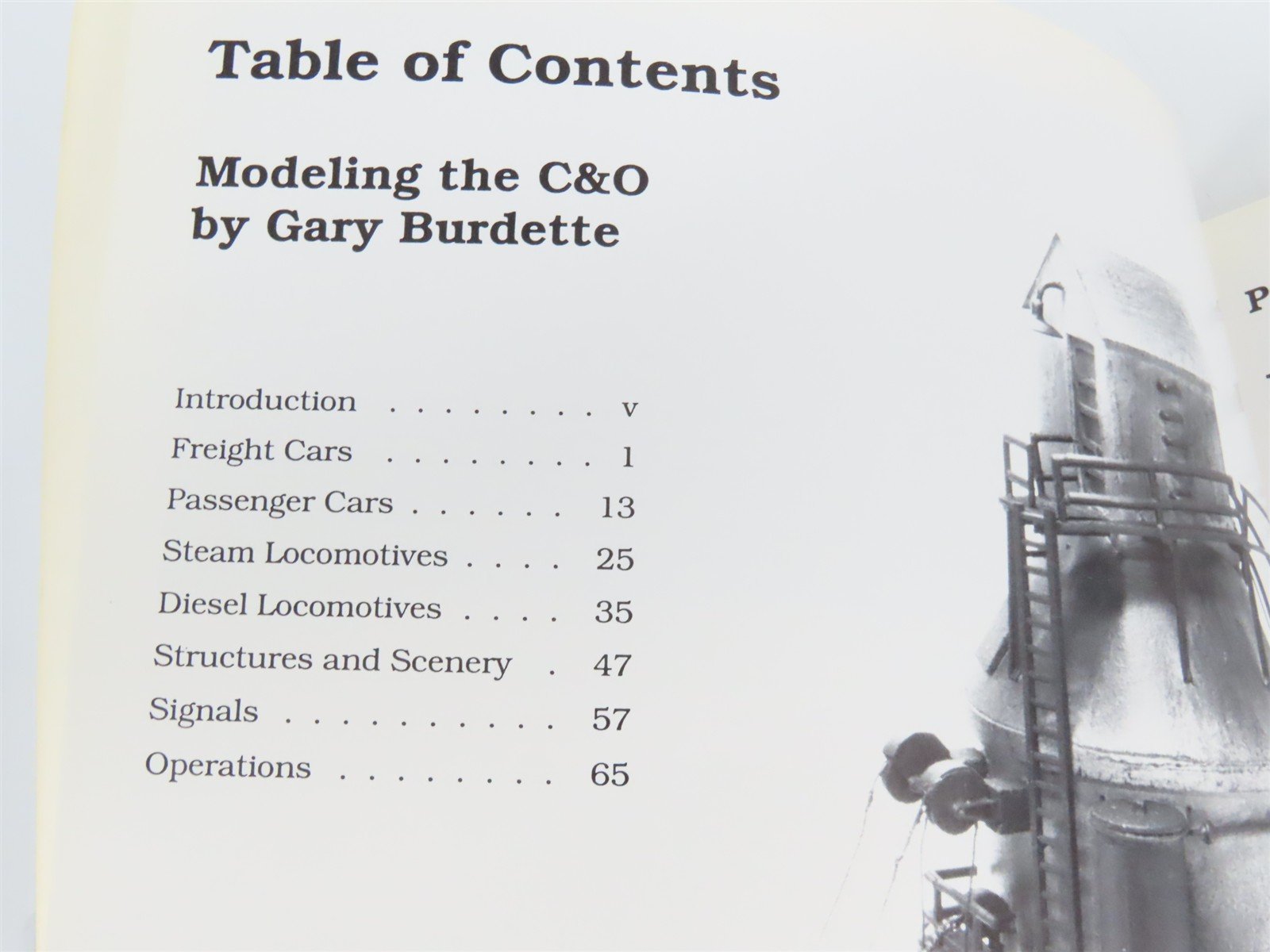 Modeling the Chesapeake & Ohio by Gary J. Burdette Â©1993 SC Book