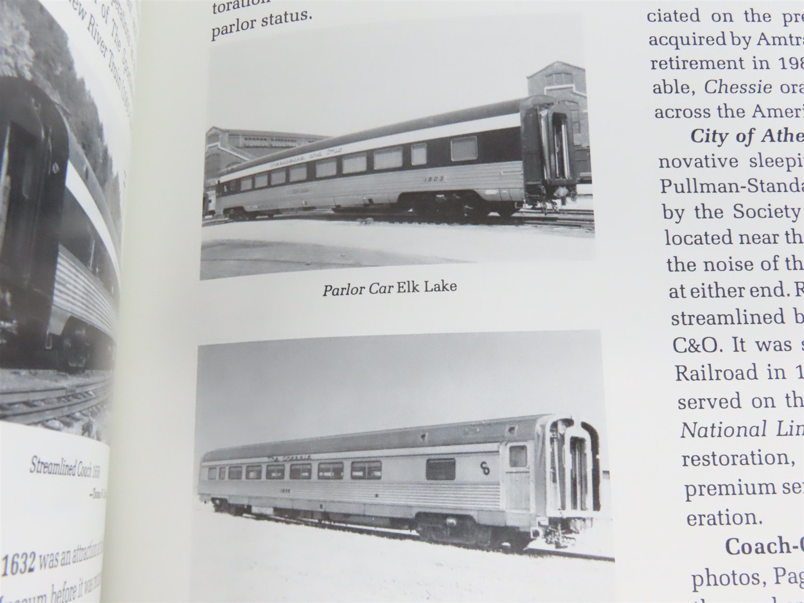 C&O Streamliners - Second to None Vol. 1: The Cars by Millard Â©1994 HC Book