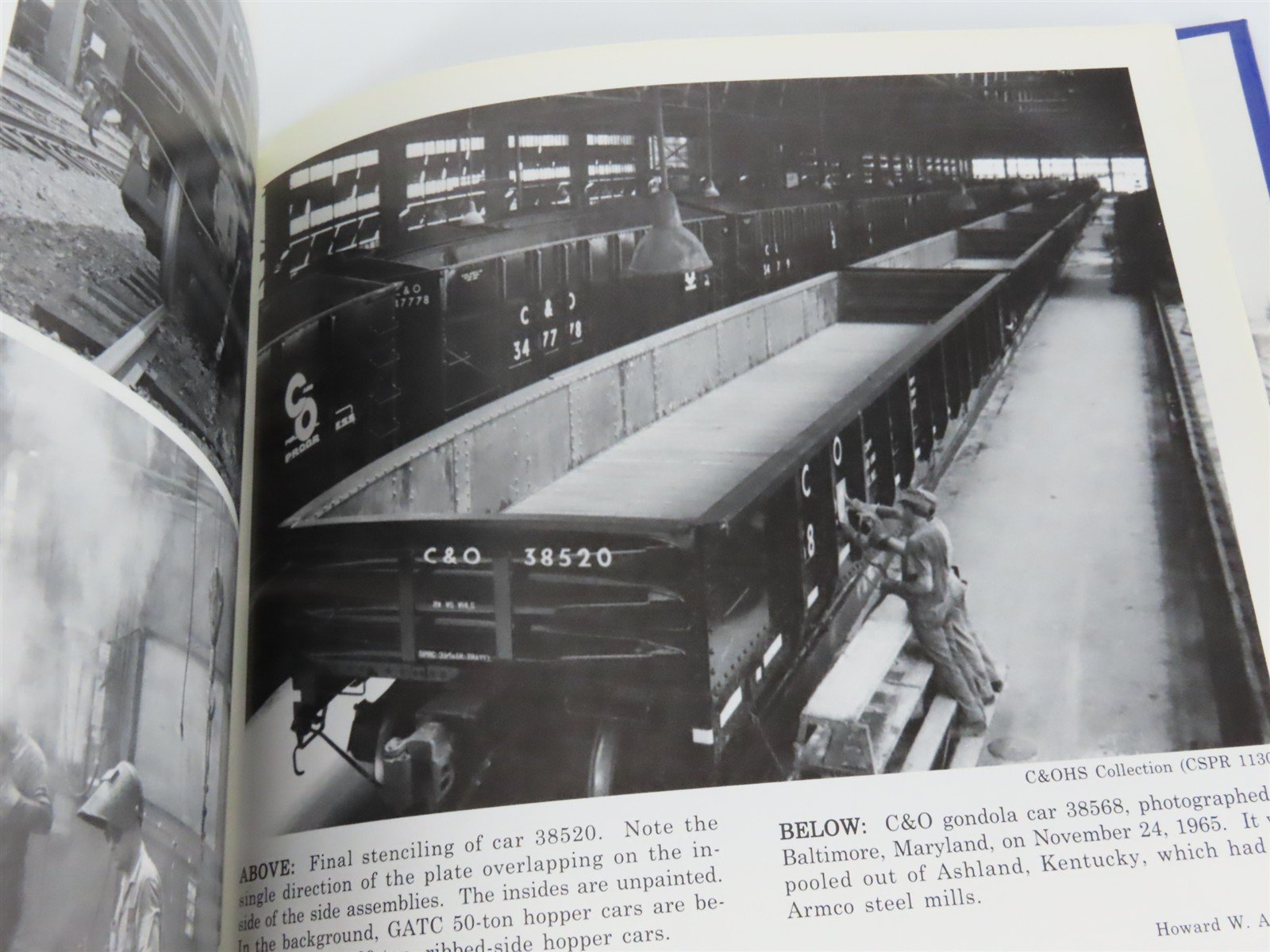 C&O Freight Cars 1937-1965 Vol. 1: Hopper & Gondola Cars by Kresse Â©1996 HC Book