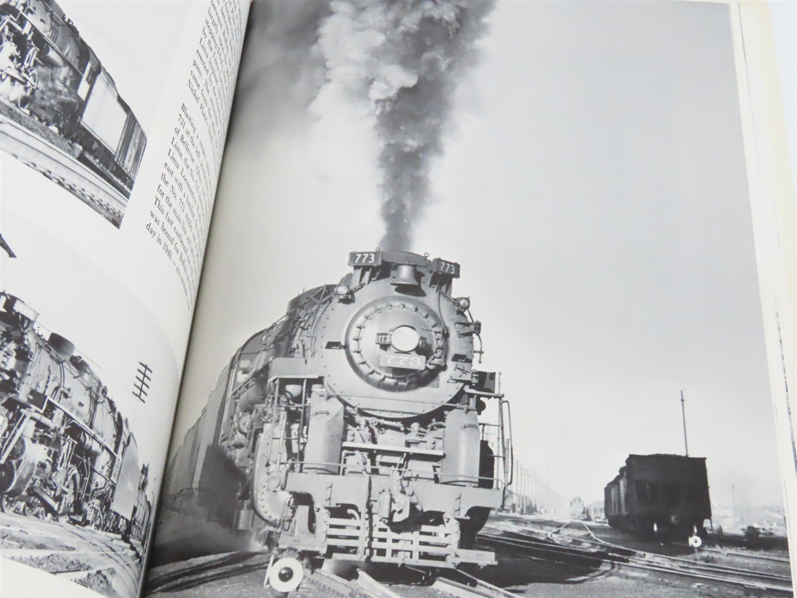 Super Power Steam Locomotives by Richard J. Cook Â©1984 HC Book