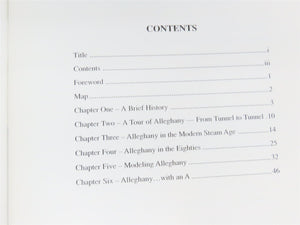 Alleghany With an A by John C. Paton Â©1989 SC Booklet